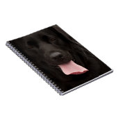 Carnet Visage de chien noir (Côté Droit)