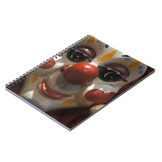 Carnet Visage de clown (Côté gauche)