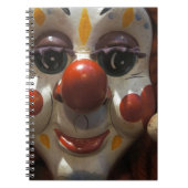 Carnet Visage de clown (Devant)