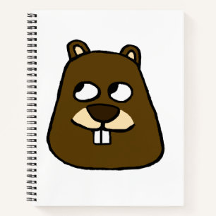 Carnet Visage de la marmotte