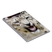 Carnet Visage de léopard de neige (Côté Droit)