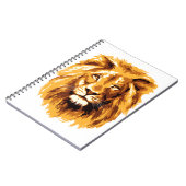 Carnet Visage de lion (Côté gauche)