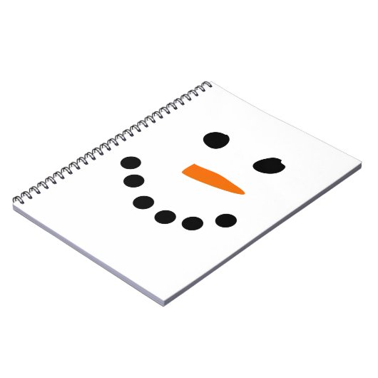 Carnet Visage de neige (Côté gauche)