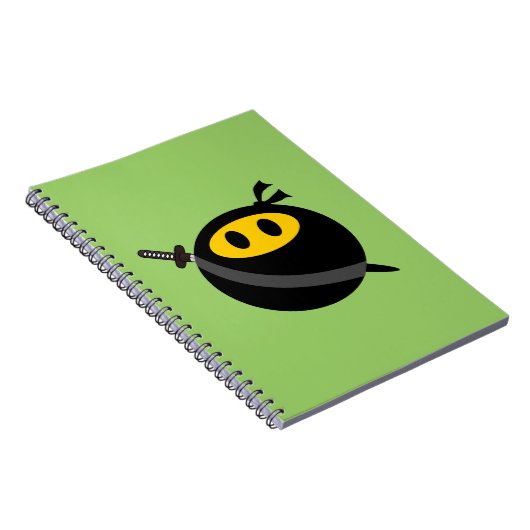 Carnet visage de Ninja (Côté Droit)