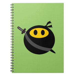 Carnet visage de Ninja