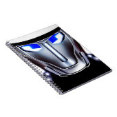 Carnet visage de robot (Côté Droit)