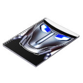 Carnet visage de robot (Côté gauche)