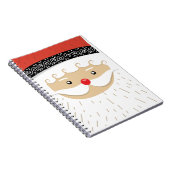 Carnet visage de santa claus (Côté Droit)