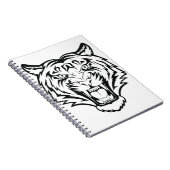 Carnet Visage de Tigre (Côté Droit)