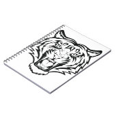 Carnet Visage de Tigre (Côté gauche)