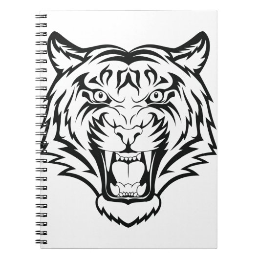 Carnet Visage de Tigre (Devant)