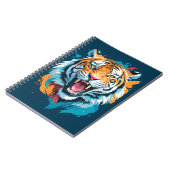 Carnet Visage de tigre torride (Côté gauche)