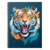 Carnet Visage de tigre torride (Devant)