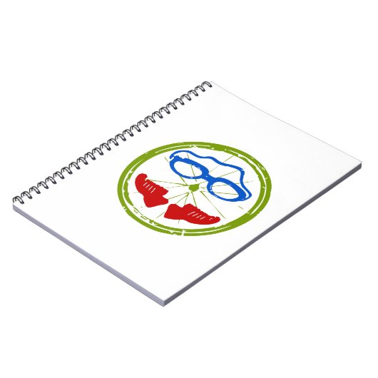 Carnet Visage de triathlon (Côté gauche)