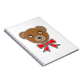 Carnet Visage drôle d'ours (Côté Droit)