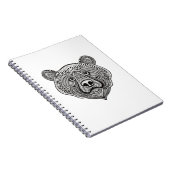 Carnet Visage inspiré d'ours (Côté Droit)