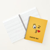 Carnet Visage lançant un baiser (Intérieur)