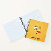 Carnet Visage lançant un baiser (Intérieur)
