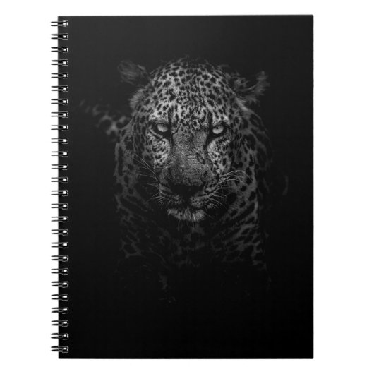 CARNET VISAGE LÉOPARDE (Devant)