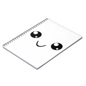 Carnet Visage souriant (Côté gauche)