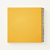 Carnet Visage souriant aux yeux ouverts (Dos)