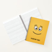Carnet Visage Souriant aux Yeux Ouverts (Intérieur)