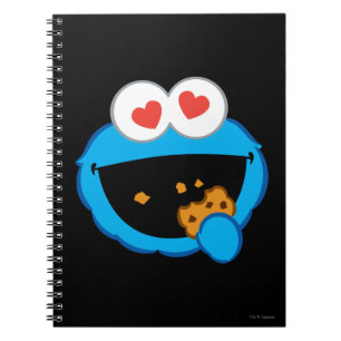 Carnet Visage Souriant avec Biscuit et Yeux en Forme de C