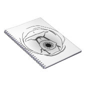 Carnet Visage Tardigrade de l'ours d'eau (Côté Droit)