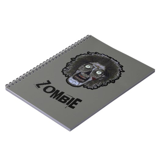 Carnet Visage ZOMBIE (Côté gauche)