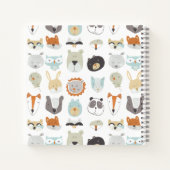 Carnet Visages conviviaux | Portraits d'animaux mignons (Dos)