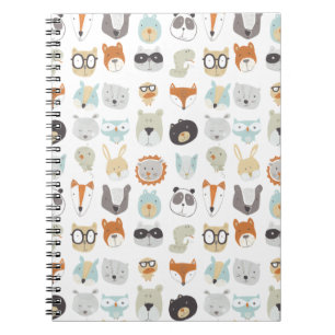 Carnet Visages conviviaux Portraits d'animaux mignons