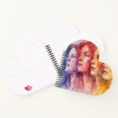 Carnet Visages des femmes - Peinture aquarelle (Intérieur)