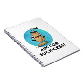 Carnet Viser le Succès Drôle de Punisseur d'aspirateur (Côté Droit)