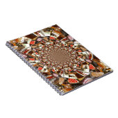 Carnet Vision psychédélique des teintes Brown (Côté Droit)