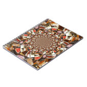 Carnet Vision psychédélique des teintes Brown (Côté gauche)