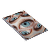Carnet Vision psychédélique : illusion de l'oeil Abstrait (Côté Droit)