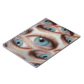 Carnet Vision psychédélique : illusion de l'oeil Abstrait (Côté gauche)