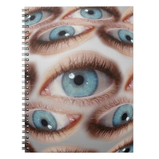 Carnet Vision psychédélique : illusion de l'oeil Abstrait (Devant)