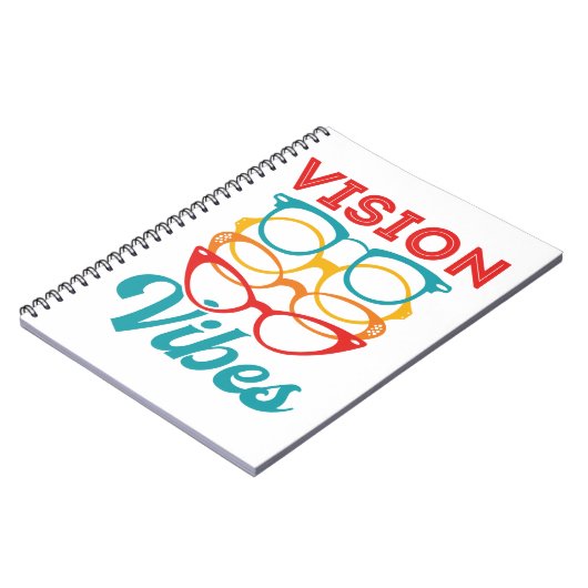 Carnet Vision Vibes Optométriste Optométrie Personnel Opt (Côté gauche)