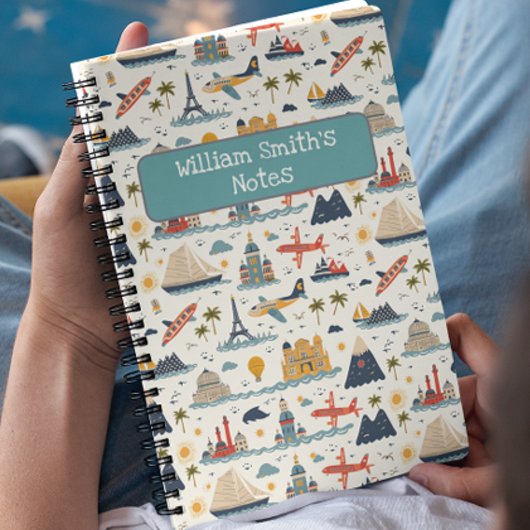 Carnet Visite Mondiale Et Voyage Enfants Retour À L'École