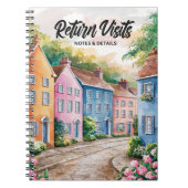 Carnet Visites de retour Notes et détails en spirale JW (Devant)
