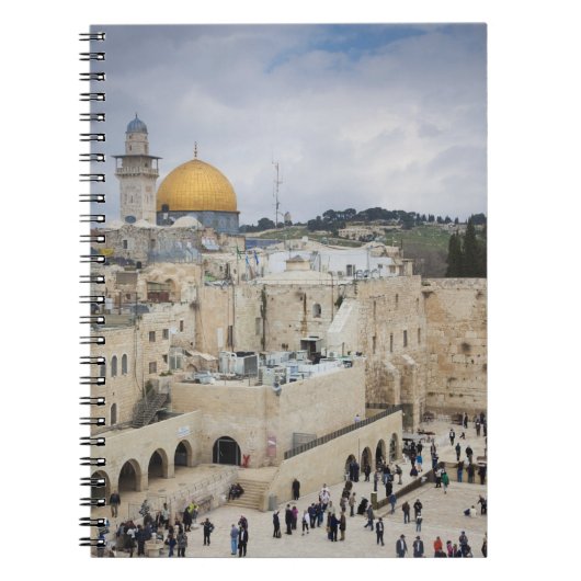 Carnet Visiteurs, place du Mur occidental et dôme du Roch (Devant)