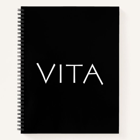 Carnet Vita (Devant)