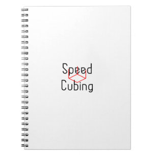 Carnet Vitesse cubant le type de cube en vitesse