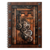 Carnet Vitesses et rivets de SteamPunk (Devant)