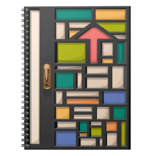 Carnet vitrail de porte