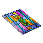 Carnet Vitrail Jaune marguerite (Côté Droit)