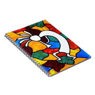 Carnet Vitrail Kokopelli