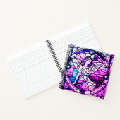 Carnet Vitrail Vitre Angle de Noël (Intérieur)