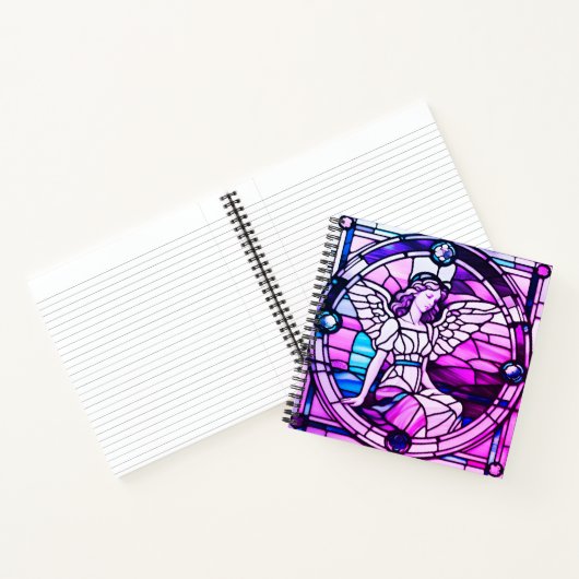 Carnet Vitrail Vitre Angle de Noël (Intérieur)